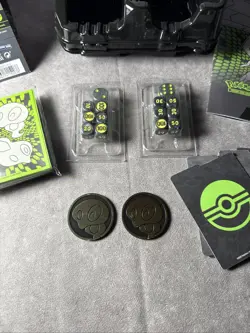 Perfect Order ETB Card Sleeves, dice, dividers, coins & Guide Cover Pokemon TCG - Image 3