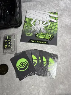Perfect Order ETB Card Sleeves, dice, dividers, coins & Guide Cover Pokemon TCG - Image 4