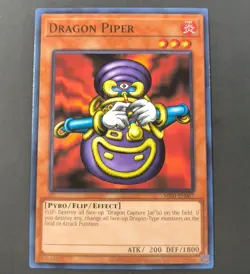 Yu-Gi-Oh! Metal Raiders Dragon Piper Common Card MRD-EN067 NM - Image 1
