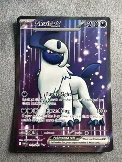 Pokemon TCG Absol EX 214/197 Full Art Ultra Rare Obsidian Flames Card - Image 1