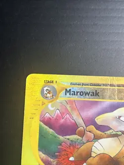 Pokemon Marowak 70 HP Uncommon Card Aquapolis 054/147 Reverse Holo English - Image 5