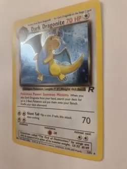 Pokemon TCG Dark Dragonite Holo Rare Card 5/82 Team Rocket Series - Image 3