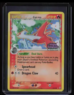 Latias 11/110 - Reverse Holo Rare Holon Phantoms Pokemon Card - MP - Image 1