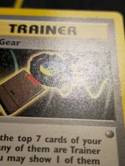 PokeGear Rare Trainer Card Neo Genesis 88/111 LP - Image 3
