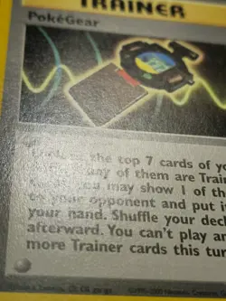 PokeGear Rare Trainer Card Neo Genesis 88/111 LP - Image 4