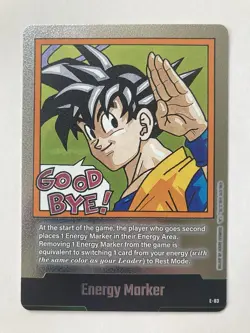 Dragon Ball Super Card Game Fusion World Manga Booster Silver Energy Marker E-83 - Image 1