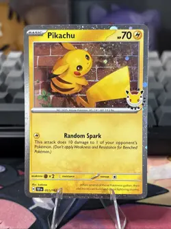 Pikachu (Pokemon Day 2026) 051/162 Miscellaneous Cards & Products Holo - Image 1