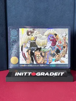 One Piece Japanese Visual Adventure 4 139 Luffy Nami Sanji Vintage Card - Image 1