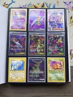 Pokemon Collection Binder Vintage Lot of Cards Holos WOTC E-Reader Promo - Image 1