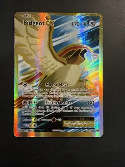 Pokemon Pidgeot EX Full Art Ultra Rare TCG Card 104/108 - Image 1
