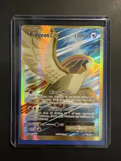 Pokemon Pidgeot EX Full Art Ultra Rare TCG Card 104/108 - Image 3