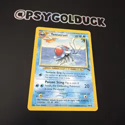 1995 Tentacruel W/ Dragonite Pokemon Card 10/18 Southern Islands Promo B13 - Image 3