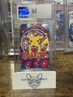 1998 Pokemon Televi-kun Mewtwo Joker Playing Card JP CGC 6.5 Low POP U.S. Seller - Image 3