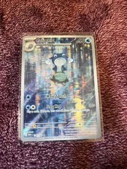 Poliwhirl Pokemon TCG Scarlet & Violet Illustration Rare Card 176/165 - Image 1