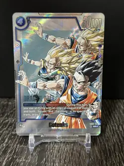 Gotenks - SB02-022 Alternate Art Manga Booster 02 Dragon Ball Card English (NM) - Image 1