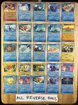 500 Pokemon ALL Holographic Cards Holo/Reverse Rares Commons Uncommons LP/NM - Image 4