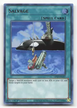 Yugioh Salvage GFTP-EN107 Ultra Rare 1st Edition NM - Image 1