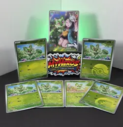 Pokemon TCG Exclusive Chinese Horizon Liko & Sprigatito CBB1C 01 09 Holo Cards - Image 1