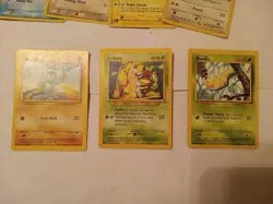(30) Pokemon Card And VTG Lot Cards 1999 BASE SET Please Read Description Lot 6 - Image 4