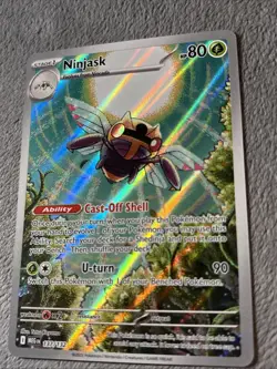 Ninjask 137/132 Pokemon Card Mega Evolution Illustration Rare NM - Image 2