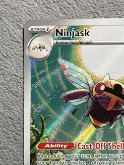 Ninjask 137/132 Pokemon Card Mega Evolution Illustration Rare NM - Image 4