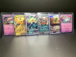 Pokemon Scarlet & Violet Promo Card Lot Of 6 Scream Tail, Sylveon, Zappos Ex - Image 1