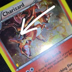 HAND SWIRL 🌀💫 Charizard 19/113 Legendary Treasures Cosmos Holo Pokemon Card - Image 1