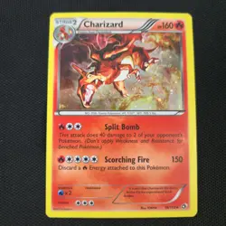 HAND SWIRL 🌀💫 Charizard 19/113 Legendary Treasures Cosmos Holo Pokemon Card - Image 4
