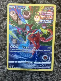 Pokemon Deoxys TCG Full Art Ultra Rare Holo Card GG12/GG70 Crown Zenith NM - Image 1
