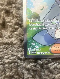 Pokemon TCG Wally's Compassion 176/132 Ultra Rare ME01: Mega Evolution Near Mint - Image 4