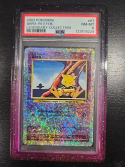 Pokemon TCG Abra 67/110 Legendary Collection Reverse Holo Eng 2002 - Image 2