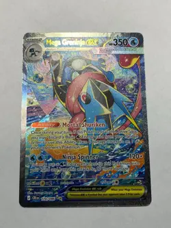 Mega Greninja ex SIR 116/086 Chaos Rising Special Illustration Rare Pokemon TCG - Image 1