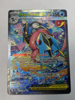 Mega Greninja ex SIR 116/086 Chaos Rising Special Illustration Rare Pokemon TCG - Image 2