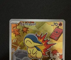 Cyndaquil 047 ME: Mega Evolution Promo NM Pokemon Promo First Partner Series 2 - Image 3