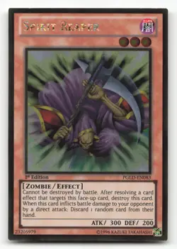 Yugioh Spirit Reaper PGLD-EN083 Gold Rare 1st Edition NM - Image 1