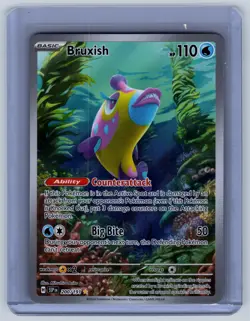 Bruxish 200/191 Holo Illustration Rare SV08: Surging Sparks Pokemon TCG NM - Image 1