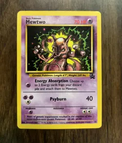 MEWTWO PROMO 14 WIZARDS BLACK STAR PROMO 1999 POKEMON BENIMARU ITOH RARE - Image 1