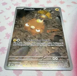 The Pokemon Company Stunfisk 202/191 SV04 Illustration Rare Holo English 2024 - Image 1
