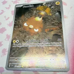 The Pokemon Company Stunfisk 202/191 SV04 Illustration Rare Holo English 2024 - Image 2