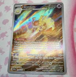 The Pokemon Company Espathra 197/182 SV04 Paradox Rift Holo Rare EN 120HP - Image 1
