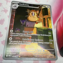 Nintendo Pokemon TCG Raticate 099/088 Set J Holo Rare EN 90HP 2026 - Image 2