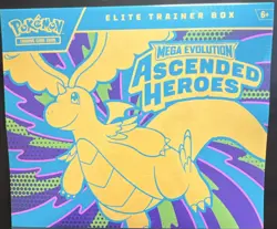 Pokemon TCG Mega Evolution: Ascended Heroes Elite Trainer Box English - Image 1