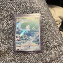 Vanillish 112/086 Sv: White Flare Holo Illustration Rare Near Mint Pokemon TCG - Image 2