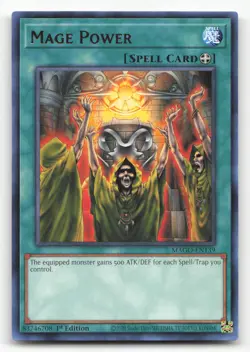Yugioh Mage Power MAGO-EN139 Rare 1st Edition NM - Image 1