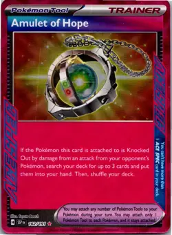 Amulet of Hope 162/191 ACE SPEC Rare Surging Sparks Pokemon Holo Near Mint - Image 1