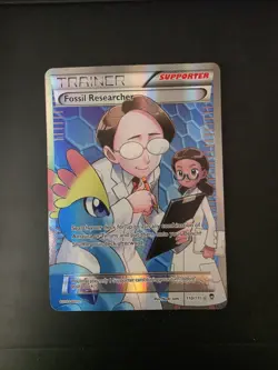 The Pokemon Company Fossil Researcher 110/111 XY Furious Fists Holo Eng Full Art - Image 1
