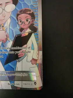The Pokemon Company Fossil Researcher 110/111 XY Furious Fists Holo Eng Full Art - Image 4