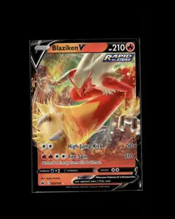 Blaziken V 020/198 Holo Chilling Reign Pokemon 2021 EN NM - Image 1
