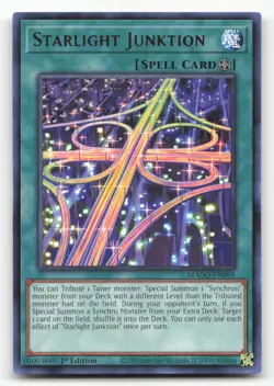 Yugioh Starlight Junktion MAGO-EN095 Rare 1st Edition NM - Image 1