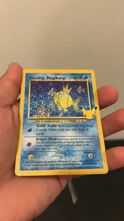 The Pokemon Company Shining Magikarp 66/64 Celebrations Holo Pokemon TCG Eng - Image 3